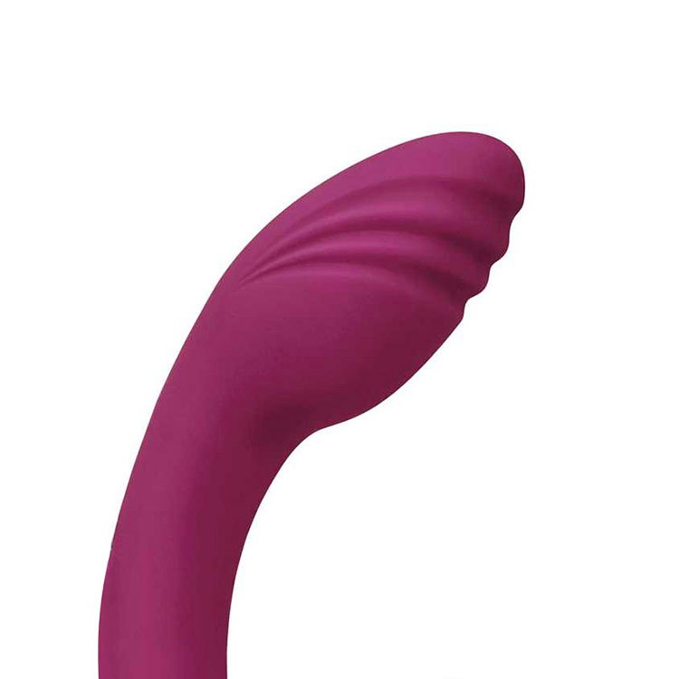 Adam & Eve Rose Gold Clit Tickler Rabbit Vibrator with textured shaft and clitoral ears